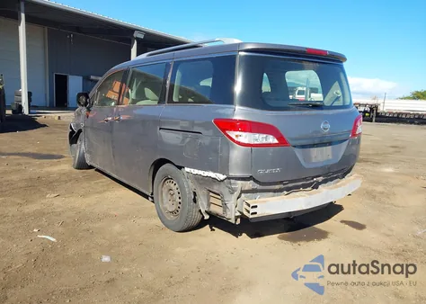 2015 Nissan Quest S from USA, damaged, VIN JN8AE2KP8F9133643